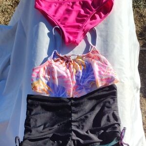 Colorful Kids Swim Bikini Set